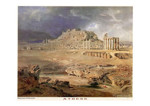 Carl Rottmann. Athens 2, 1839