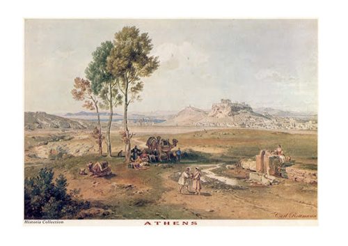 Carl Rottmann. Athens, 1839