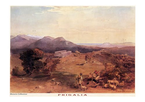 Carl Rottmann. Phigalia, 1839