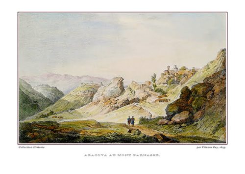 Étienne Rey. Aracova au Mont Parnasse, 1843-1844