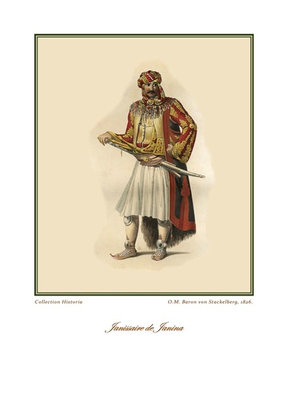Otto Magnus von Stackelberg Janissaire de Jannina, 1826