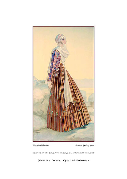 Nicolas Sperling Festive dress, Kymi of Euboea