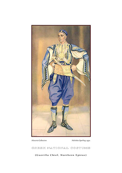 Nicolas Sperling Guerilla chief, Northern Epirus