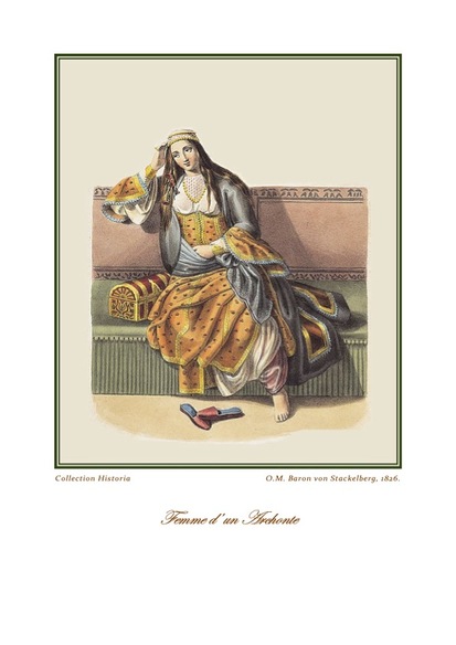Otto Magnus von Stackelberg Femme d'un Archonte, 1826