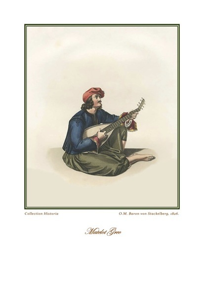 Otto Magnus von Stackelberg Matelot Grec, 1826