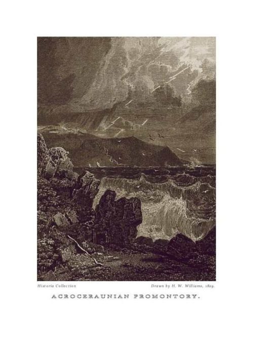 H. W. Williams. Acroceraunian promontory, 1829