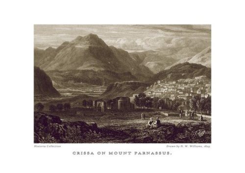 H. W. Williams. Crissa on Mount Parnassus, 1829