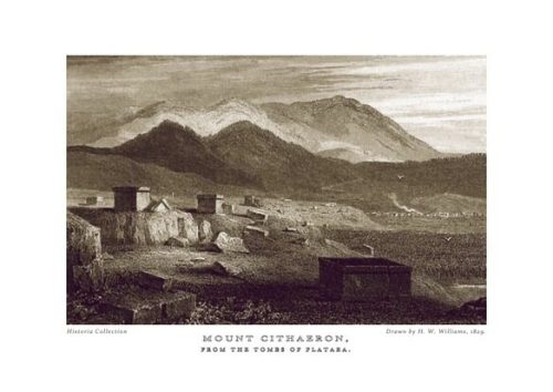 H. W. Williams. Mount Cithaeron, from the tombs of Plataea, 1829