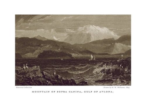 H. W. Williams. Mountain of Sopra Canina, Gulf of Avlona, 1829