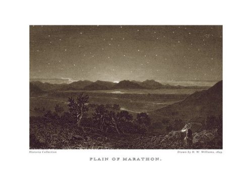 H. W. Williams. Plain of Marathon, 1829