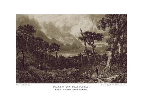 H. W. Williams. Plain of Plataea, from Mount Cithaeron, 1829