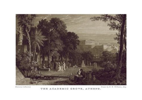 H. W. Williams. The academic grove, Athens, 1829