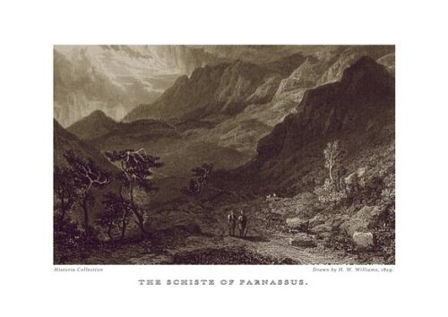 H. W. Williams. The schiste of Parnassus, 1829
