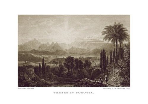 H. W. Williams. Thebes in Boeotia, 1829