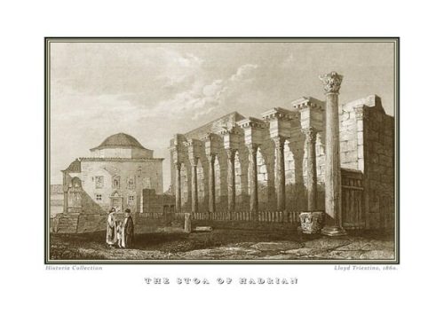 Lloyd Triestino. The Stoa Of Hadrian, 1860